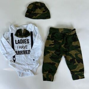 Camouflage Baby Outfit Set